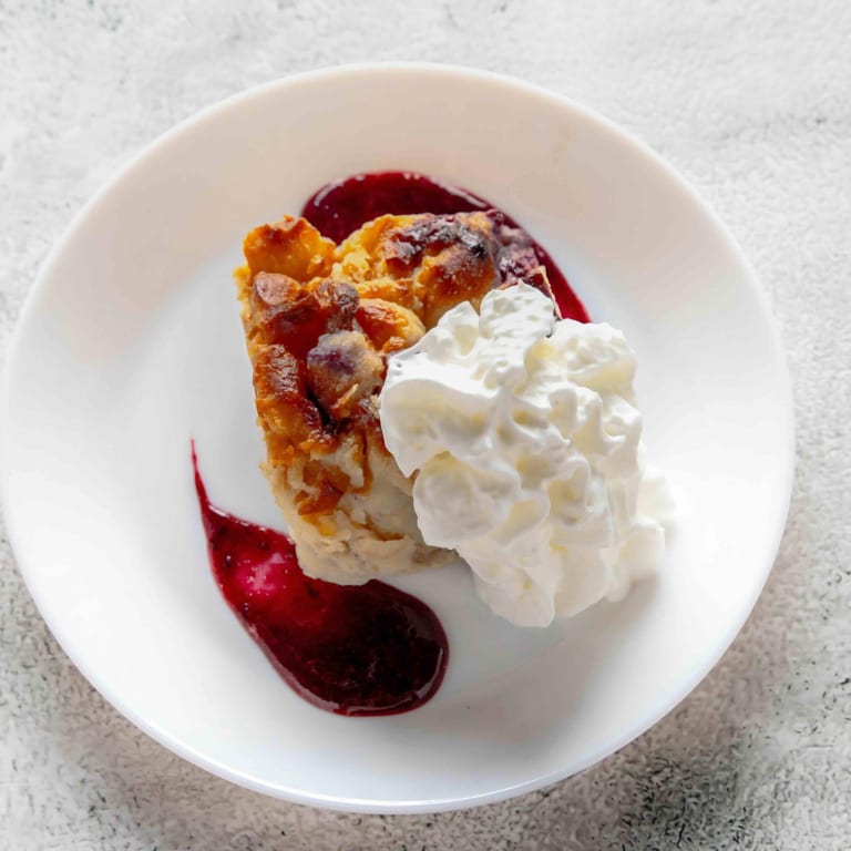 Indulge in Our Bread Pudding