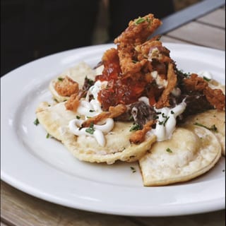 Beef & Pierogies